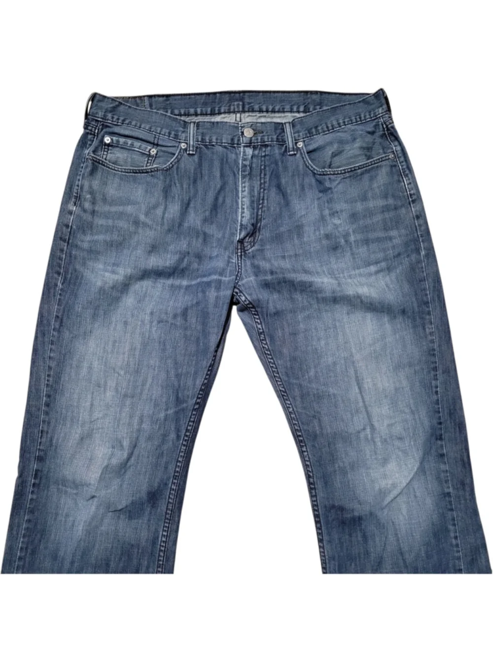 Levi's 559 Men's Relaxed Fit Slim Straight 100% Cotton Blue Jeans Size 38/32